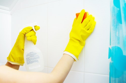 Detailed bathroom deep clean for a property in Ealing