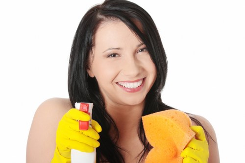 Local cleaning team working in a property near Ealing Broadway